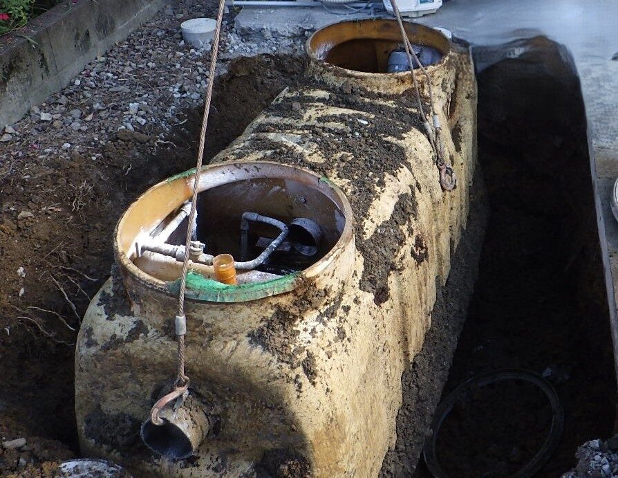 浄化槽撤去工事