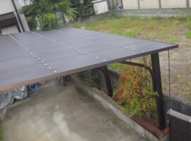 カーポート解体工事