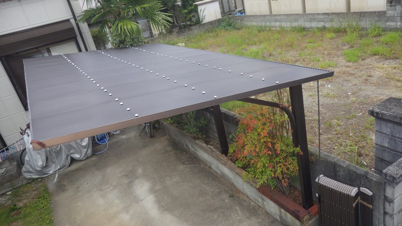 カーポート解体工事